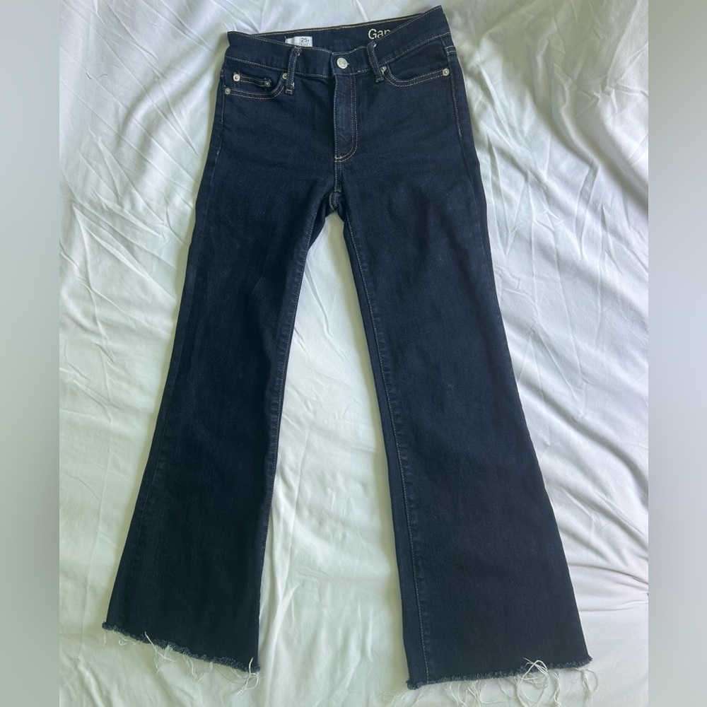 GAP Women's Dark Flare Jeans